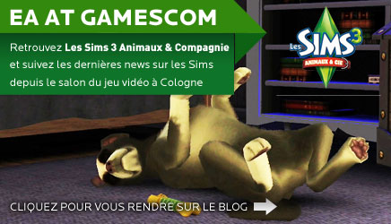 Les Sims à la GamesCom