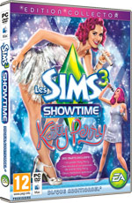 Packshot Les Sims 3 Showtime Pack