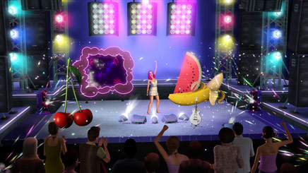 Les Sims 3 Showtime Katy Perry screen