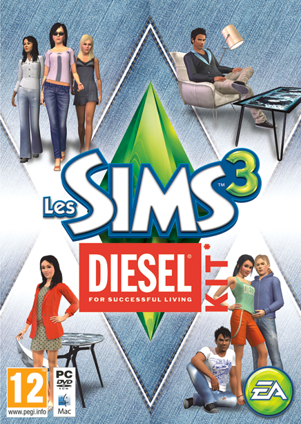 Pack Les Sims 3 diesel Kit d'objets